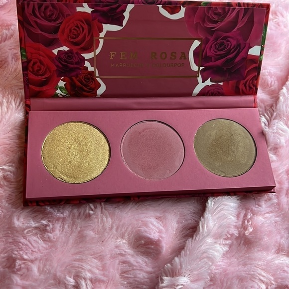 Colourpop x Karrueche Fem Rosa Her Face Palette - Picture 3 of 7